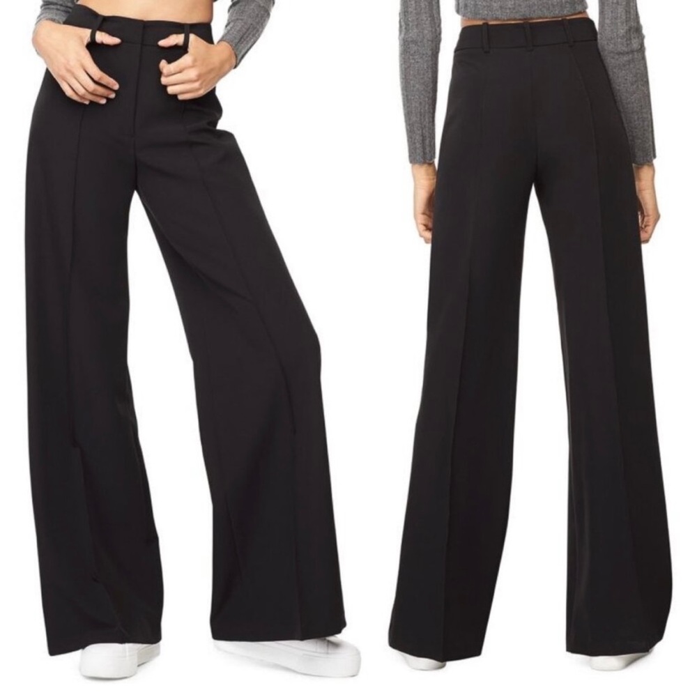 Milly NYC Hayden High-rise Pintuck Pants